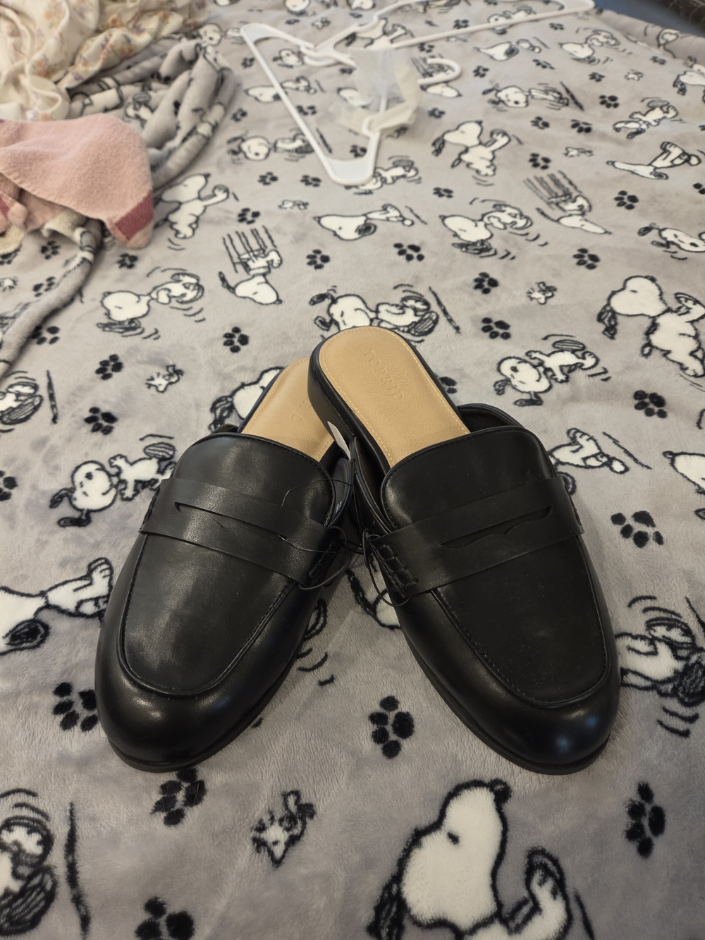 torrid Black Slip-On Penny Mules